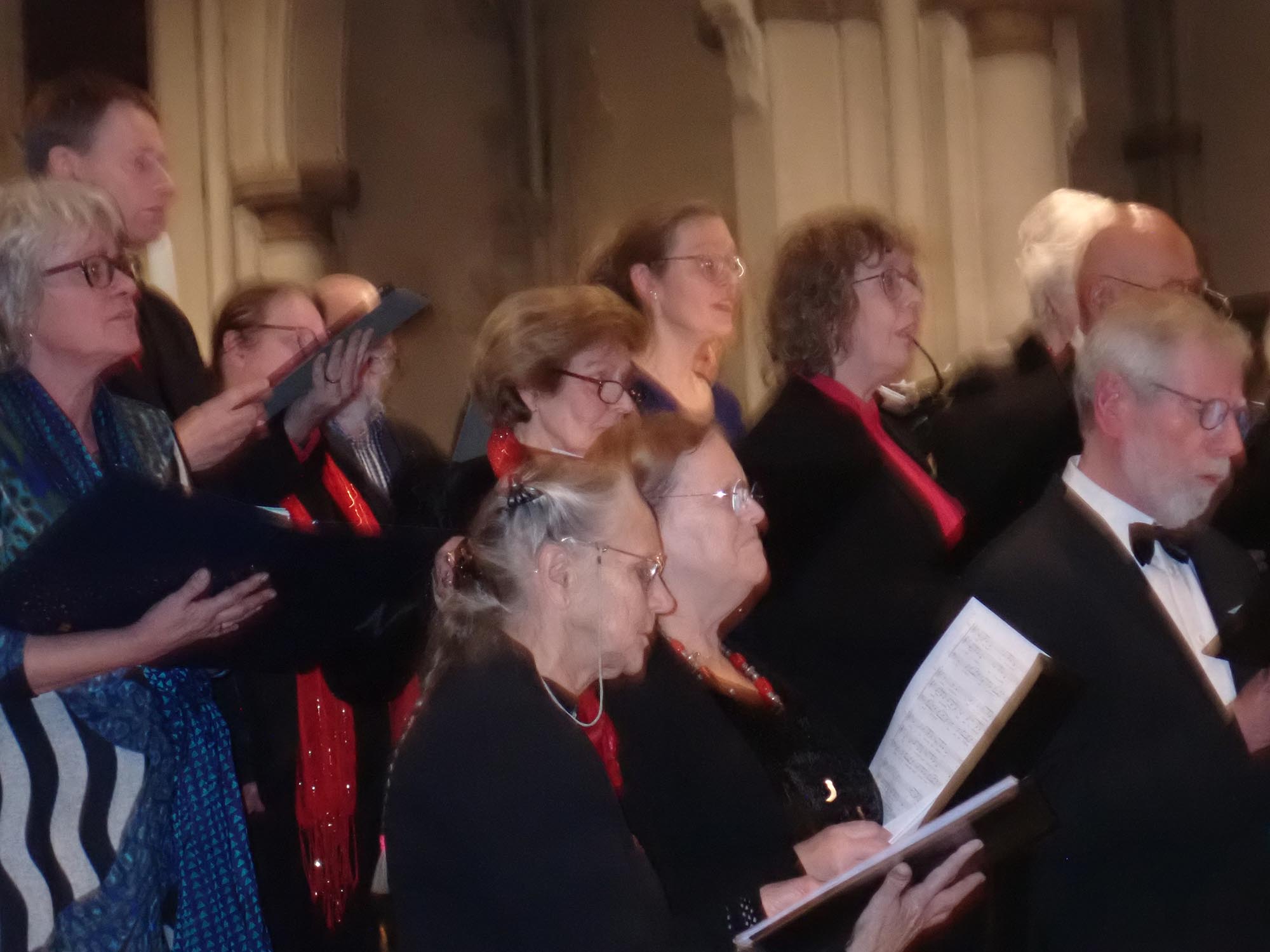 Kerstconcert in de kerk van ulvenhout in 19-12-2025.