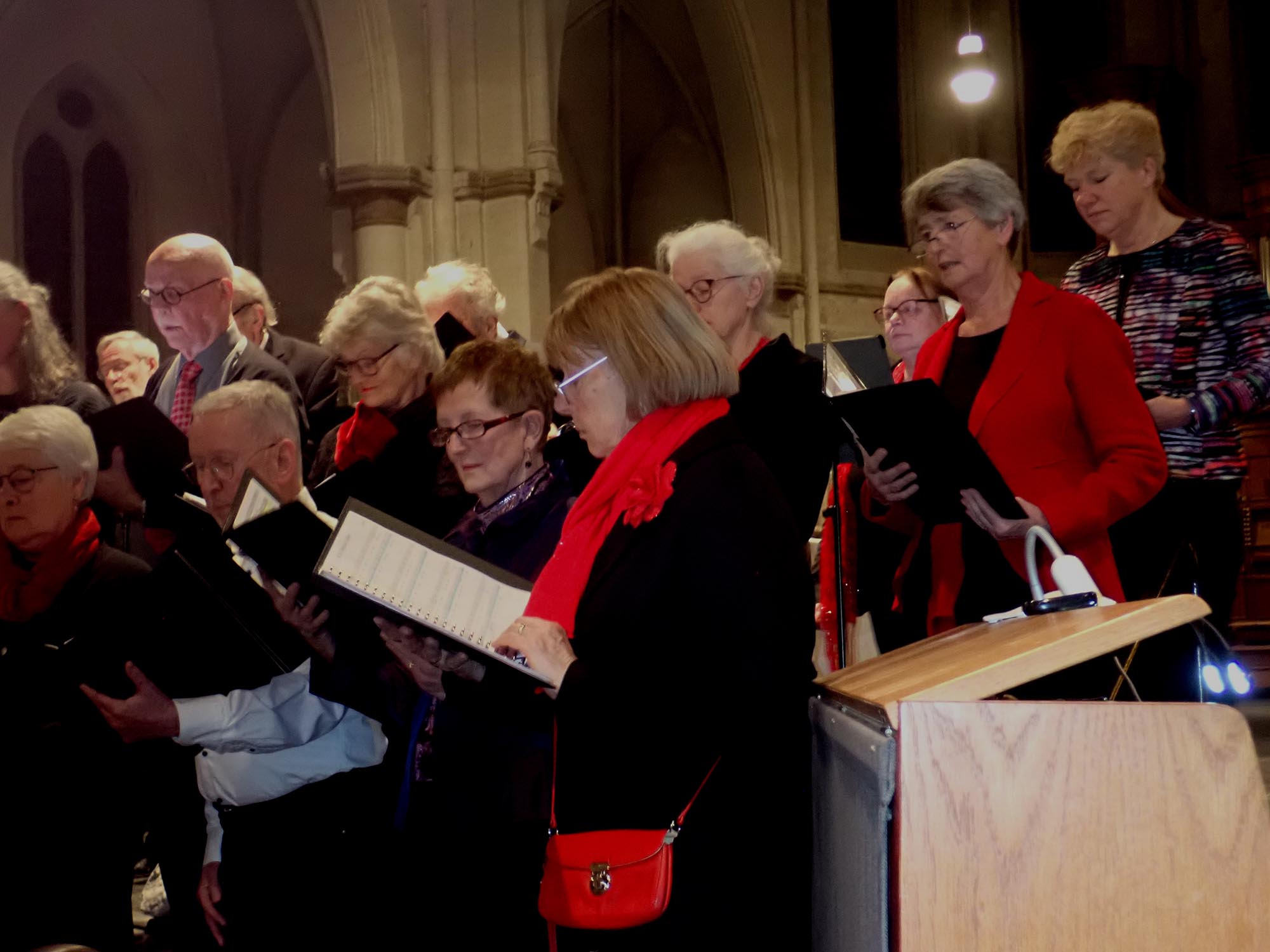 Kerstconcert in de kerk van ulvenhout in 19-12-2025.