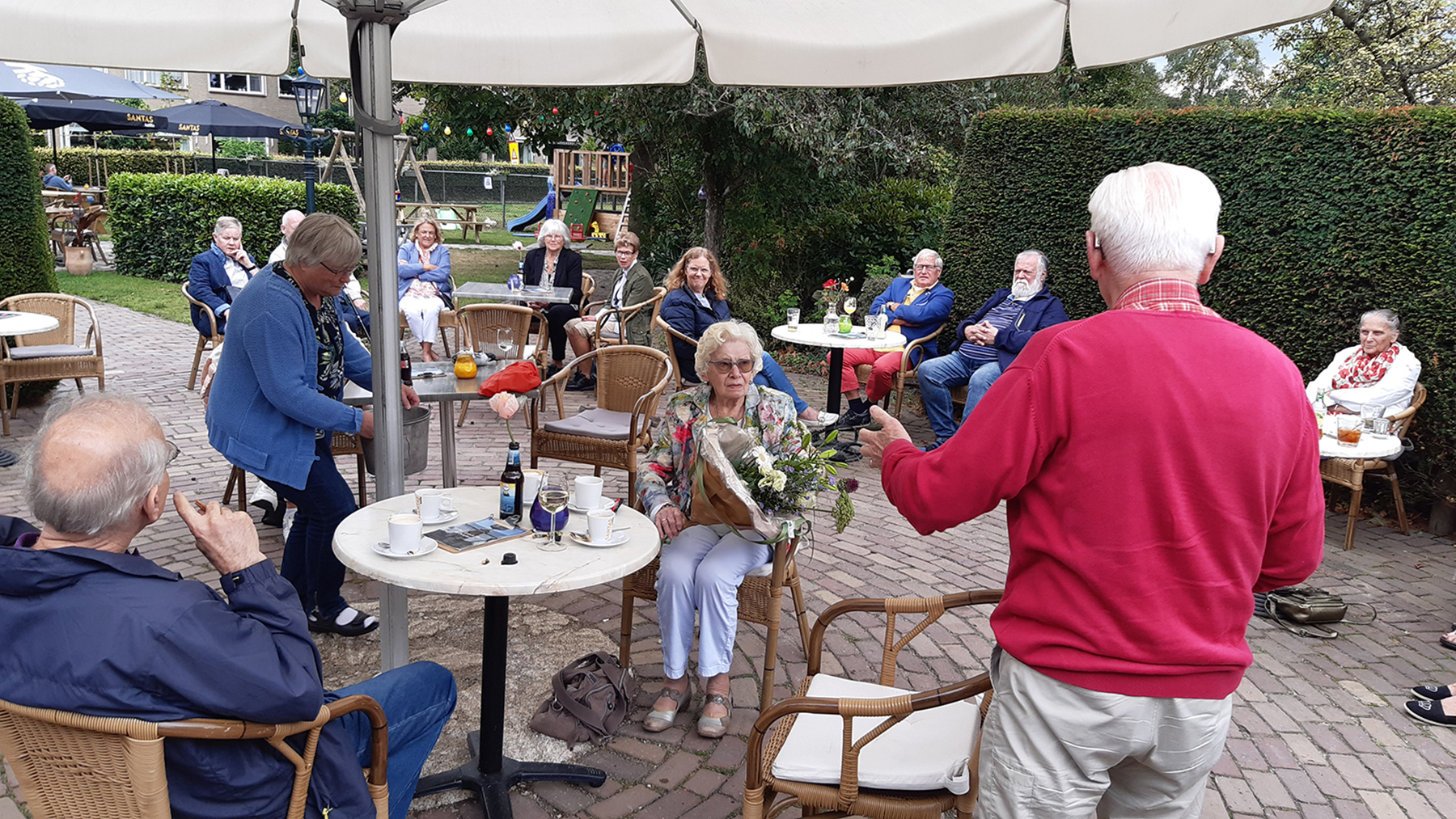 Afscheid Sjaak van der Veeken 29-08-2020.