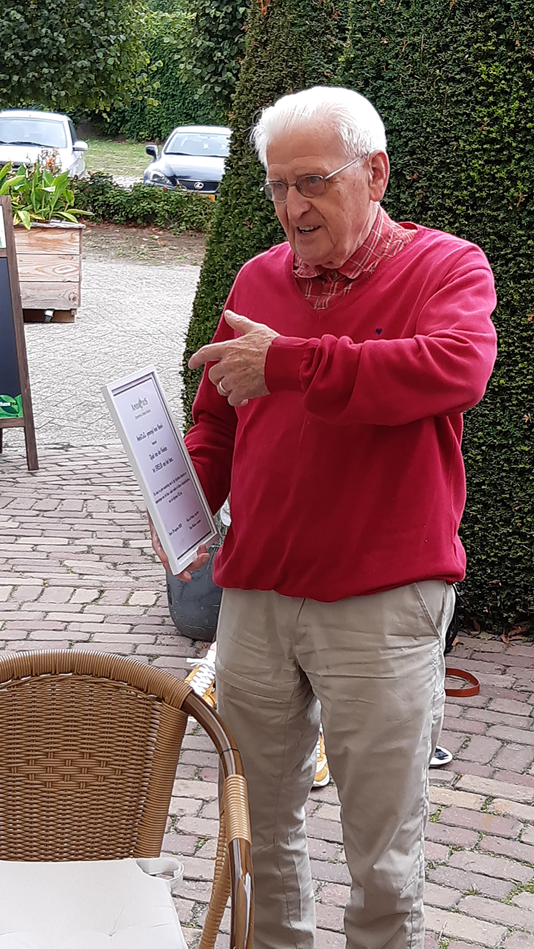 Afscheid Sjaak van der Veeken 29-08-2020.