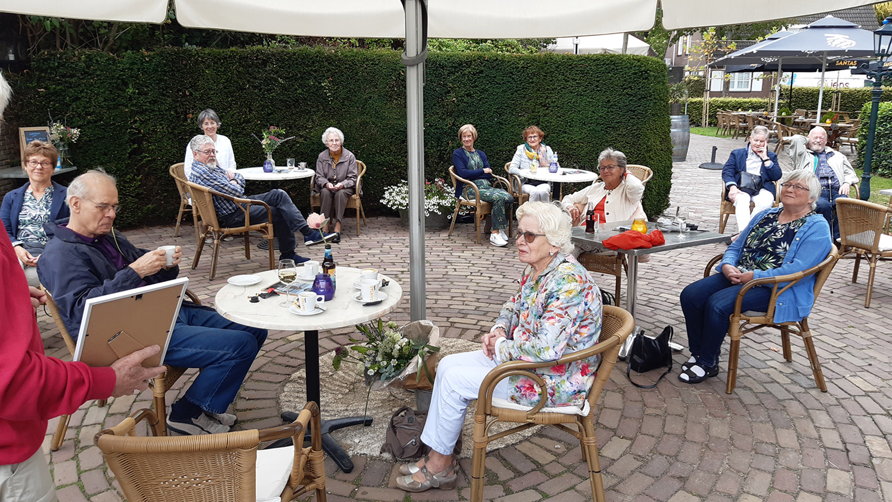 Afscheid Sjaak van der Veeken 29-08-2020.