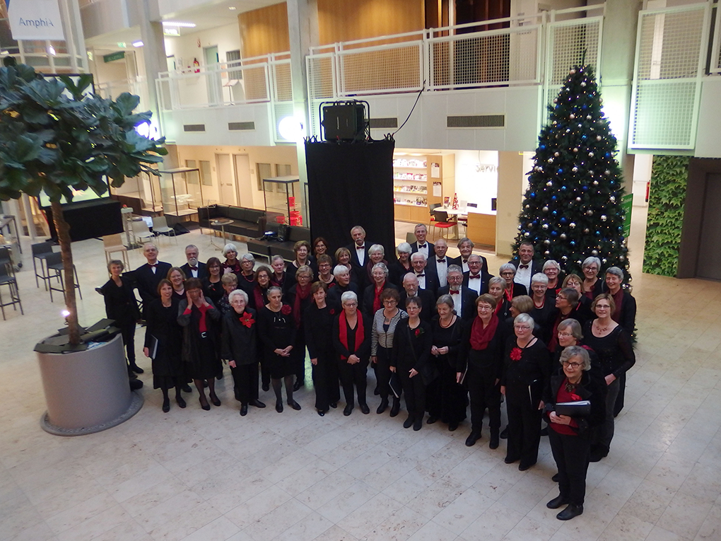  Optreden Amphia Kerst 2018. 
